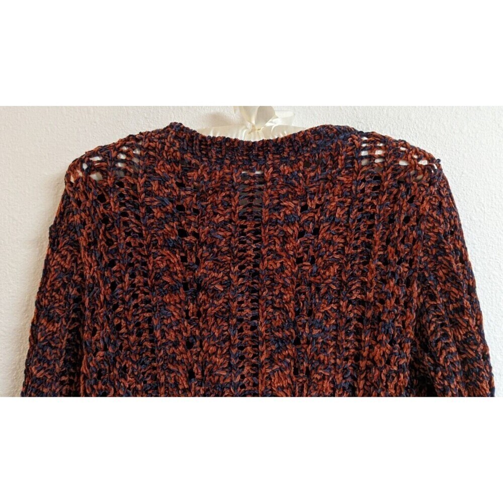Women's Soft Surroundings Super Soft Open Knit Long Sleeve Comfy Cozy Sweater M - Picture 7 of 9